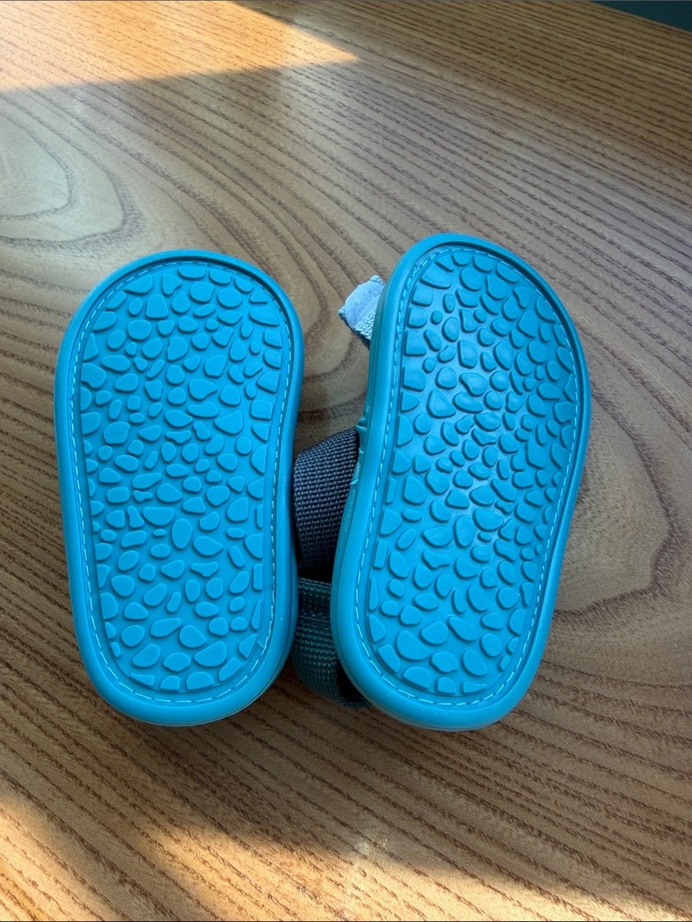 Baby Teal Sport Sandals with Adjustable Straps